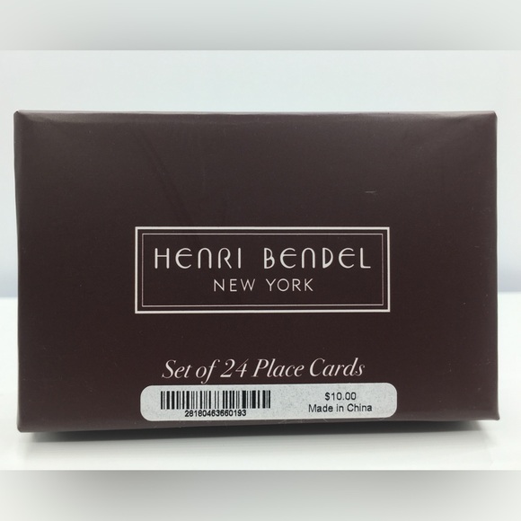 NWT Henri Bendel || 23pc Place Cards || Collectors Item✨ - Picture 4 of 4